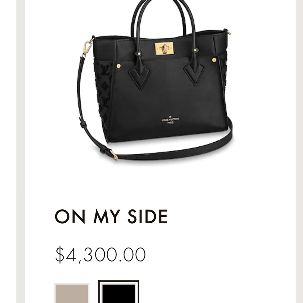 Louis Vuitton On My Side purse